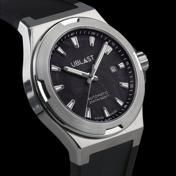 Ublast - Beyond Carbon Dial - REFUBBEYS42CARB - Automatic Swiss Made - Limited Edition - Mænd - Ny