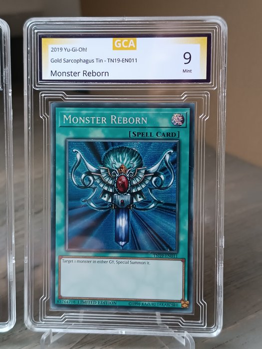 Konami - 2 Card - Magician of Black Chaos MAX and Monster Reborn