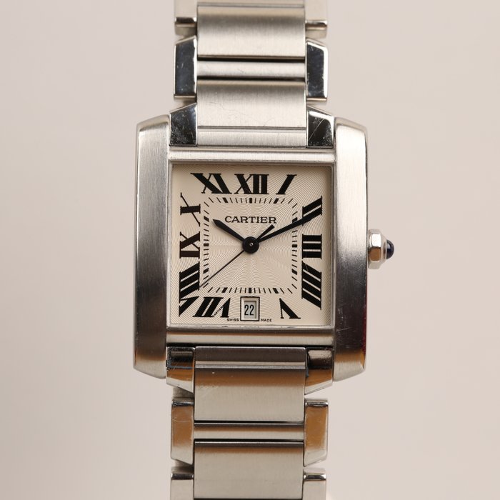 Cartier - Tank Française - 2302 - Unisex - 2000-2010