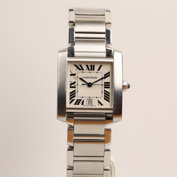 Cartier - Tank Française - 2302 - Unisex - 2000-2010