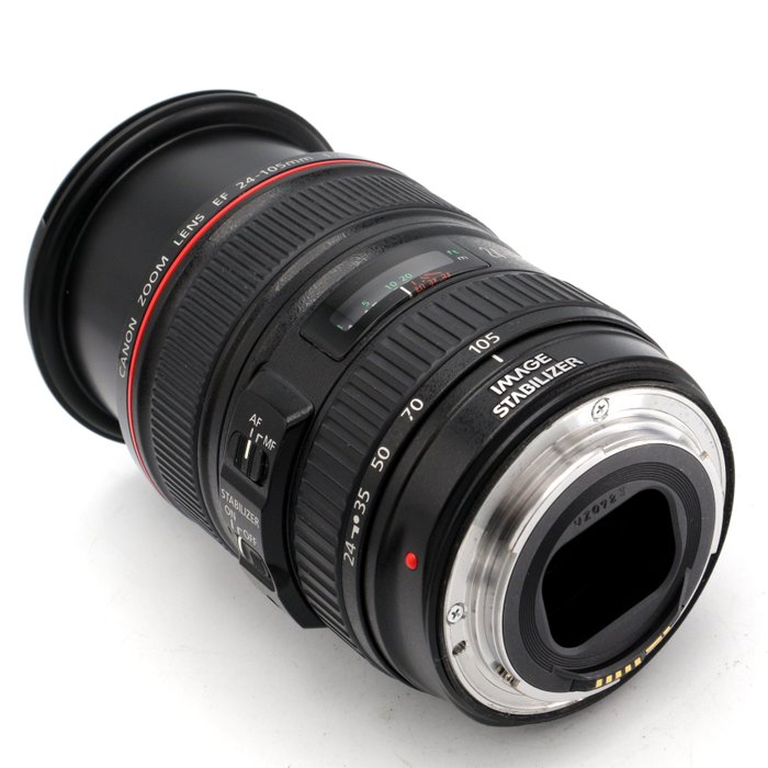 Canon EF 24-105mm f/4L IS USM zoomlens met EW-83H zonnekap #PRO ZOOMLENS Zoomobjektiv