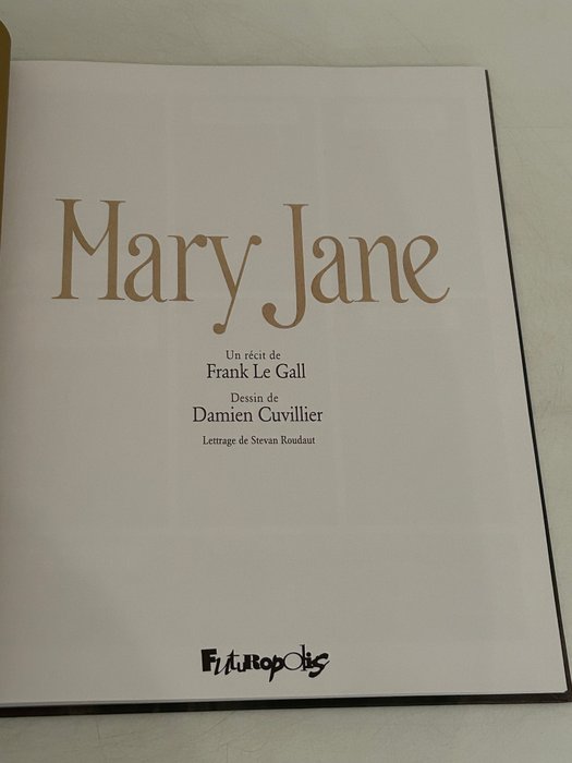 Mary Jane T1 + dédicace couleur - C - 1 Album - Første udgave - 2020