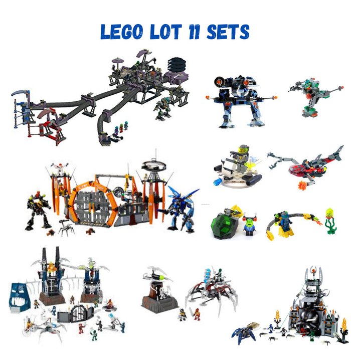 Lego - 7317 - 7313 - 7311 - 4790 - 4793 - 6815 - 6110 - 7709 - 8758 - 8892 - 8894 - 2000-2010