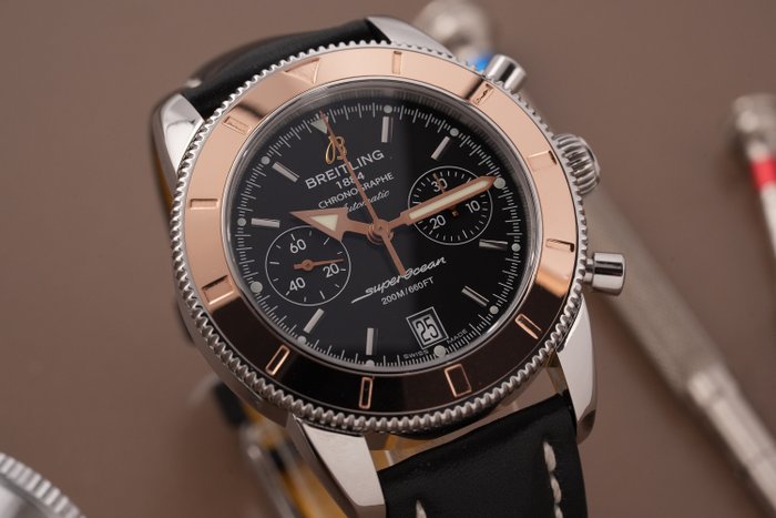 Breitling - SuperOcean Chronograph - U23370 - Mænd - 2000-2010