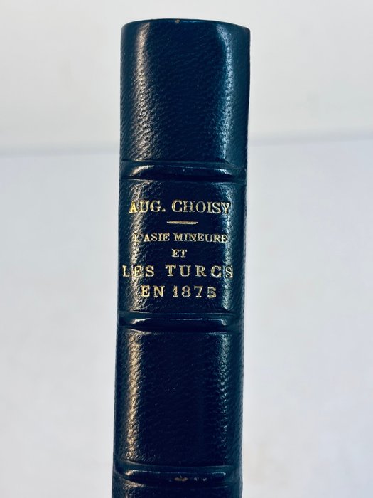 Auguste Choisy - L'Asie mineure et les Turcs en 1875. Souvenirs de voyage  [Reliure aux armes du Comte d'Antioche] - 1876