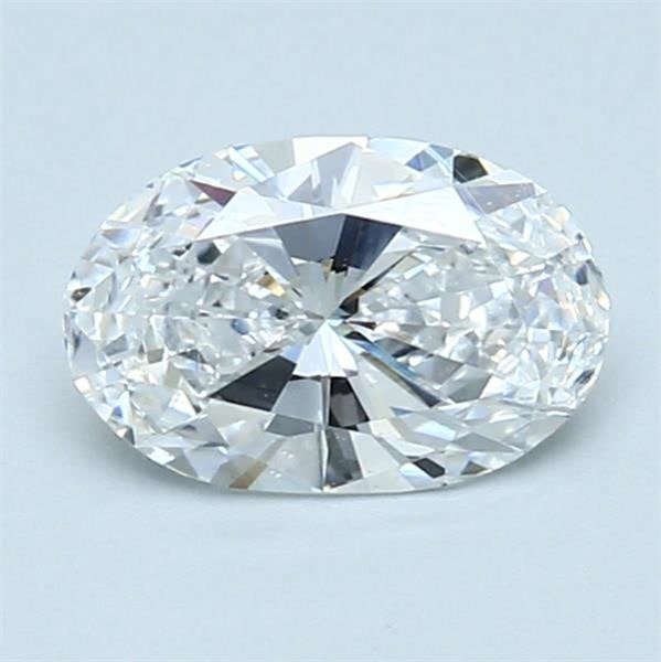 1 pcs Diamant  (Natur)  - 1.01 ct - Oval - D (farveløs) - VS1 - Gemological Institute of America (GIA)