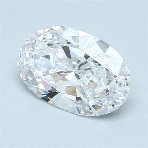 1 pcs Diamant  (Natur)  - 1.01 ct - Oval - D (farveløs) - VS1 - Gemological Institute of America (GIA)