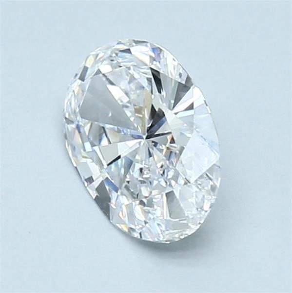 1 pcs Diamant  (Natur)  - 1.01 ct - Oval - D (farveløs) - VS1 - Gemological Institute of America (GIA)