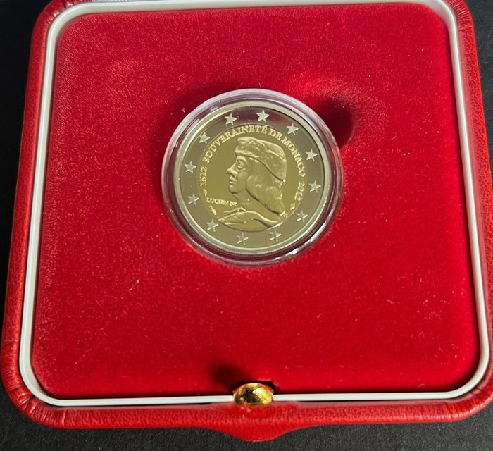 Monaco. 2 Euro 2012 "Lucien Ier" Proof