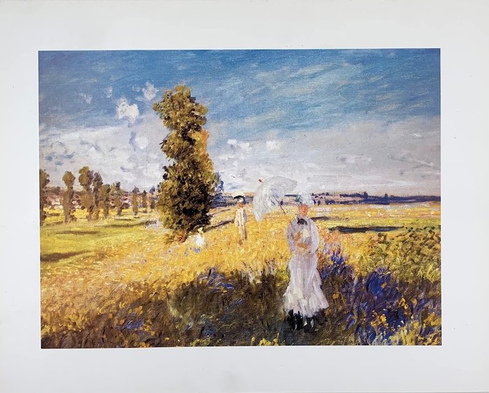 Claude Monet - Der Spaziergang - Artprint - 24 x 30 cm