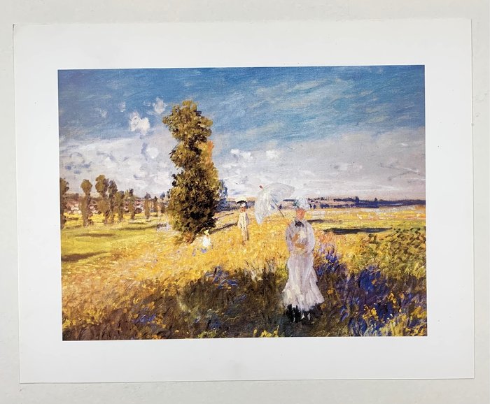 Claude Monet - Der Spaziergang - Artprint - 24 x 30 cm