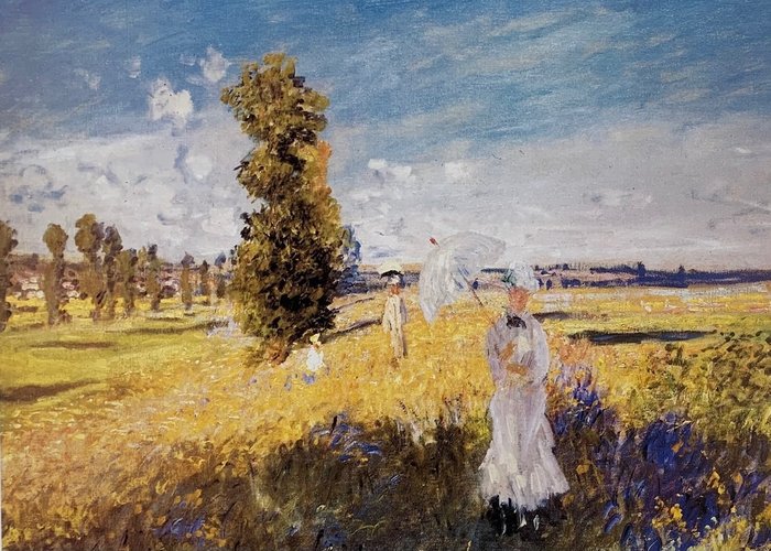 Claude Monet - Der Spaziergang - Artprint - 24 x 30 cm