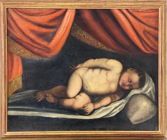 Italiensk skole (XVII) - Cupido dormiente