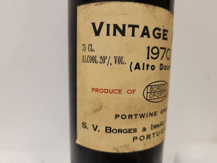 1970 Borges - Vintage Port -  Porto  - 1 Flaske (0,75L)