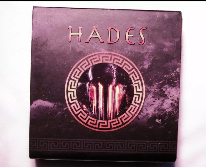 Niue. 5 Dollars 2018  Gods of Olympus - Hades, 2 Oz (.999)