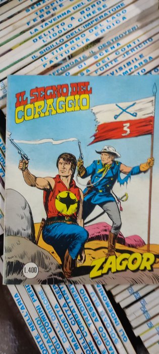 Zagor 201/300 - Sequenza completa - 100 Comic - Første udgave