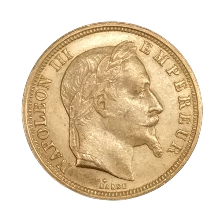 Frankrig Napoléon III 50 Francs 1866