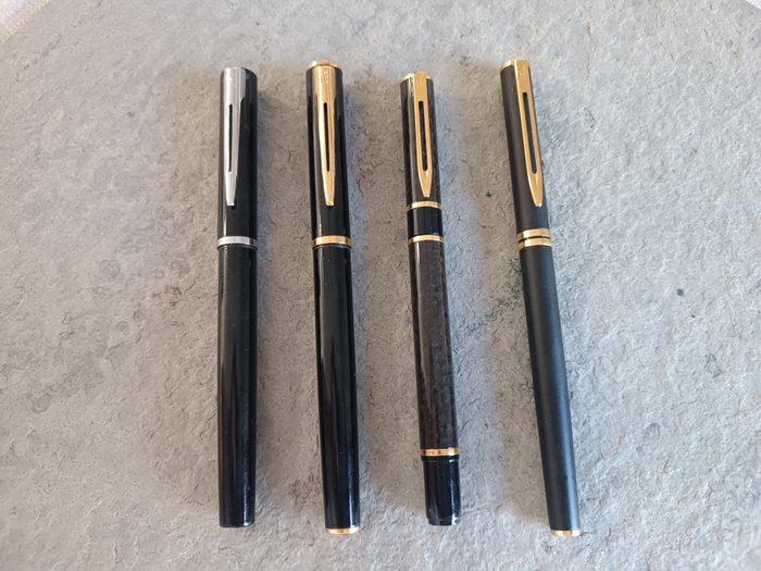 Waterman - Lote 4 Plumas Waterman negras - Fyldepen