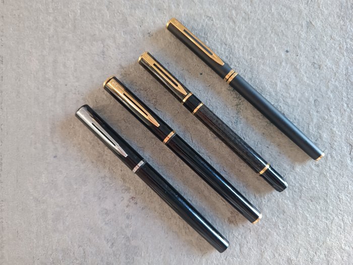 Waterman - Lote 4 Plumas Waterman negras - Fyldepen