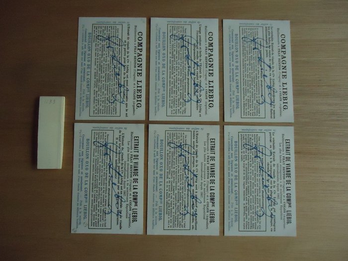 Liebig lot van 81 verschillende sets totaal van 486 prenten Be./Fr. uitgave, zie omschrijving - 81 Complete Set