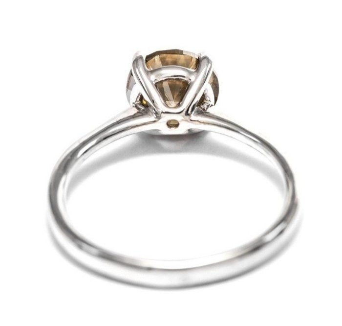 14 karat Hvidguld - Ring - 2.02 ct Diamant