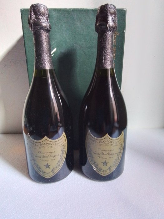 1978 Dom Pérignon - Champagne Brut - 2 Flasker (0,75 L)