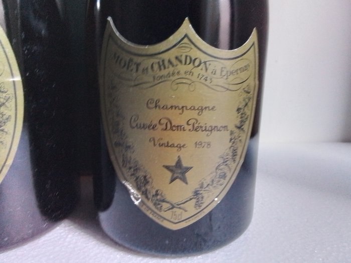 1978 Dom Pérignon - Champagne Brut - 2 Flasker (0,75 L)