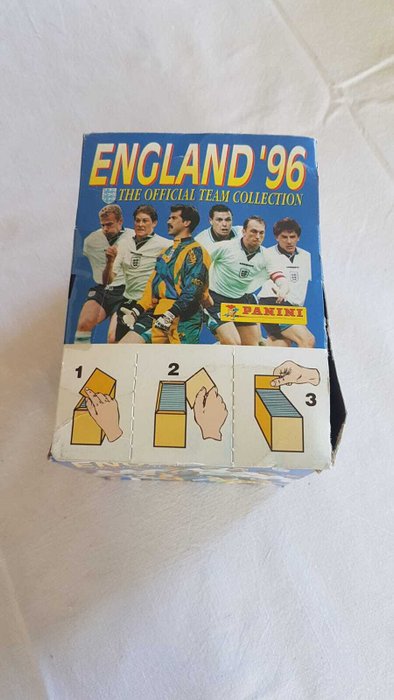 Panini - England '96 The Official Team Collection - 1 Sealed box