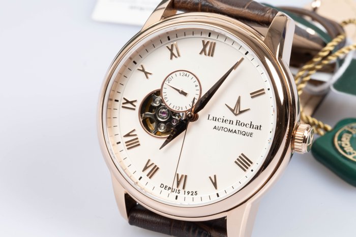 Lucien Rochat - Iconic - Automatic - Open Heart - Dual time - 42 mm - Ingen mindstepris - Mænd - 2020+