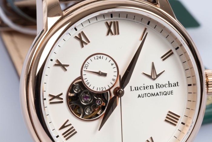 Lucien Rochat - Iconic - Automatic - Open Heart - Dual time - 42 mm - Ingen mindstepris - Mænd - 2020+