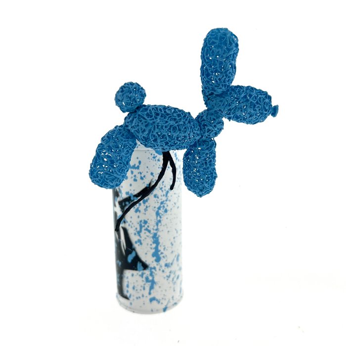 WhyCreationz (XX-XXI) - Banksy Balloon Girl x Balloon Dog (blue) 1/1