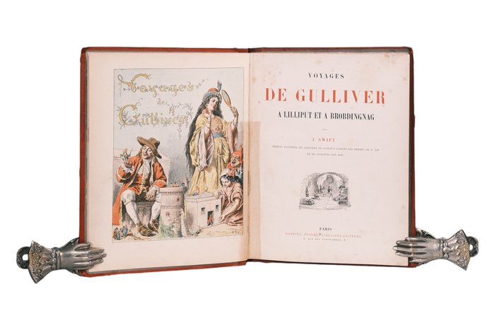 J. Swift - Voyages de Gulliver. A Lilliput et a Brobdingnag. Édition illustrée de Gravures en couleur - 1890