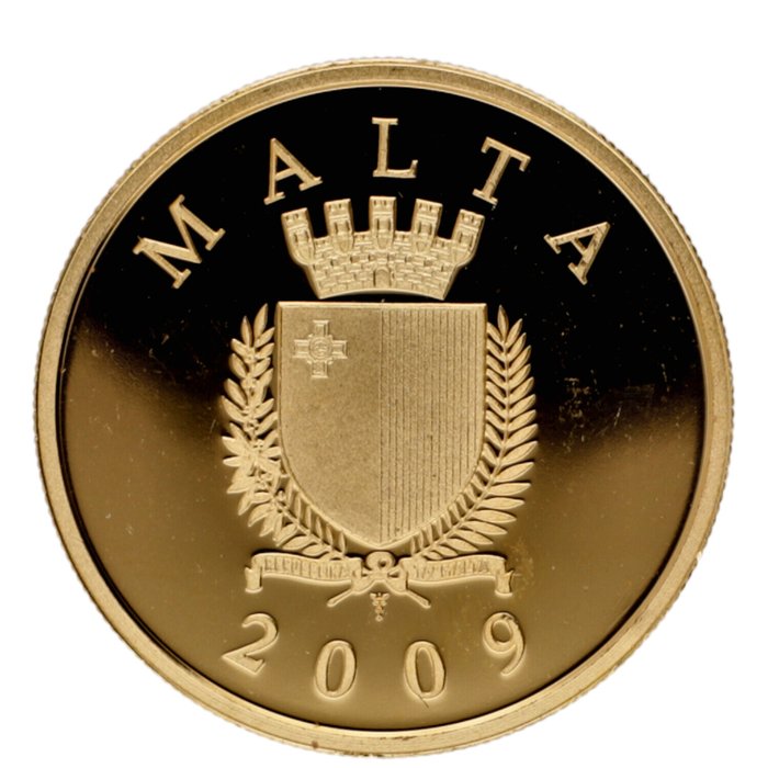 Malta. 50 Euro 2009 "La Castellania" Proof