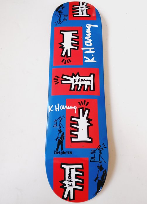 Delph@IN (XXI) - Skateboard ¬ Keith HARING Pop Show