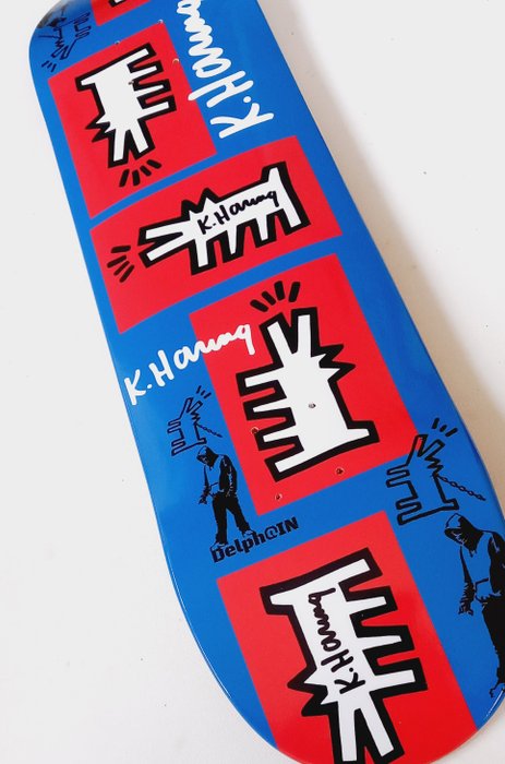 Delph@IN (XXI) - Skateboard ¬ Keith HARING Pop Show