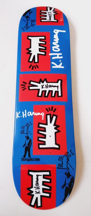 Delph@IN (XXI) - Skateboard ¬ Keith HARING Pop Show