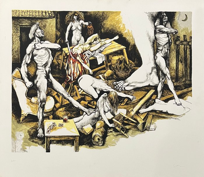 Renato Guttuso (1911-1987) - I conquistatori