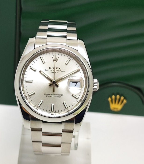 Rolex - Oyster Perpetual Date - Ref. 115200 - Mænd - 2011-nu