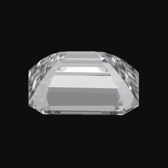 Ingen mindstepris - 1 pcs Diamant  (Natur)  - 0.41 ct - F - VVS1 - Gemological Institute of America (GIA) - Smaragdskåret