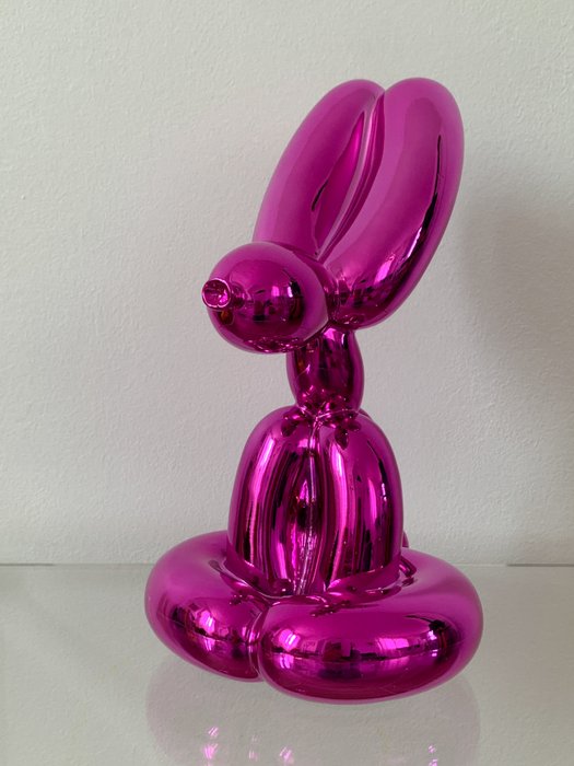 Sitting Balloon Rabbit - Pink