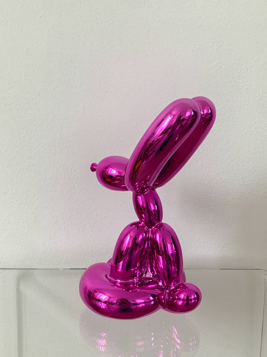 Sitting Balloon Rabbit - Pink