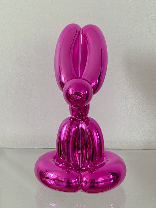 Sitting Balloon Rabbit - Pink