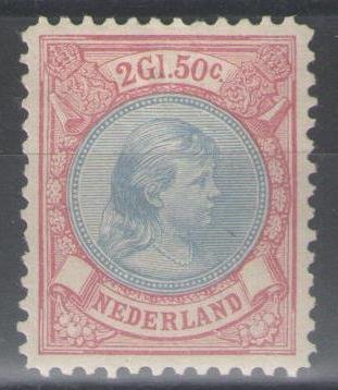 Holland 1893 - Prinsesse Wilhelmina - NVPH 47A