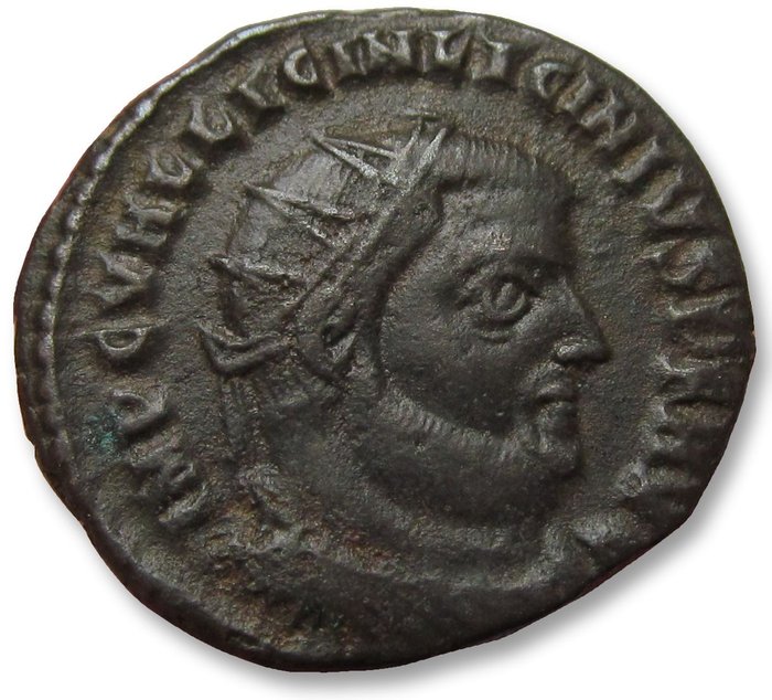 Romarriket Licinius I (AD 308-324) Follis Nicomedia mint 1st officina circa 321-324 AD - mintmark SMNA -