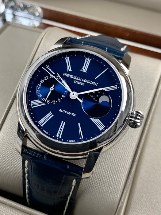 Frédérique Constant - Classic Moonphase Manufacture Automatic - FC-712MN4H6 - Mænd - 2011-nu