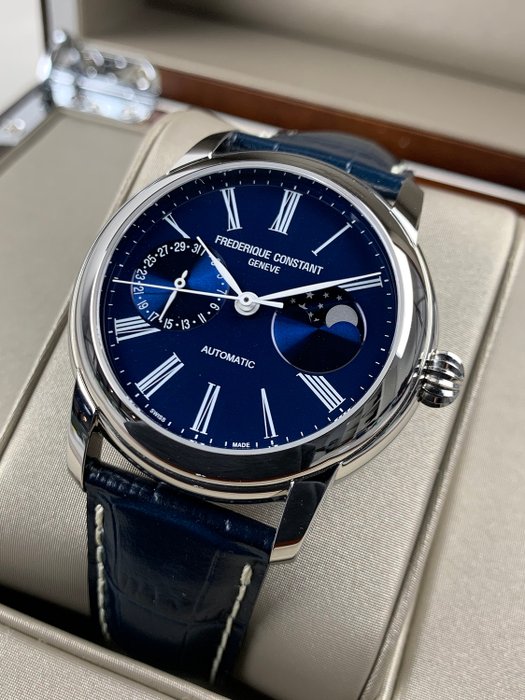 Frédérique Constant - Classic Moonphase Manufacture Automatic - FC-712MN4H6 - Mænd - 2011-nu