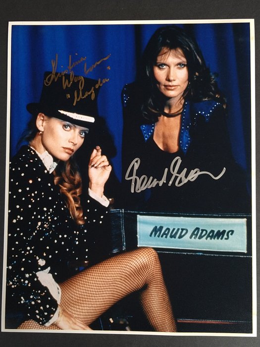 James Bond 007: Octopussy - Maud Adams "Octopussy" and Kristina Wayborn "Magda" - Autograph, Photo with COA