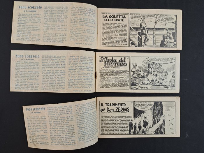 Pakito nn. 1/12 - Serie Completa - 12 Comic - Første udgave - 1950