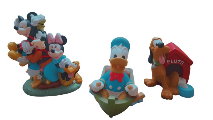 Walt Disney leuke verzameling - spaarpotjes Merchandise figur - plast - 1990-2000