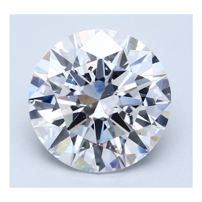 1 pcs Diamant  (Natur)  - 406 ct - Rund - H - SI2 - Gemological Institute of America (GIA)